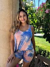 Load image into Gallery viewer, Cuddle Days Tie Dye Set - Blue and Pink