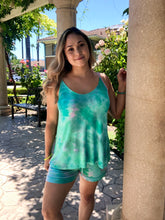 Load image into Gallery viewer, Cuddle Days Tie Dye Set - Jade and Pink