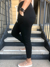 Load image into Gallery viewer, Chill at Home Joggers - Black