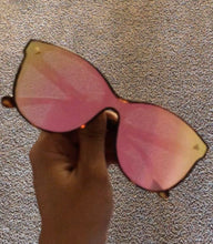 Load image into Gallery viewer, Mirrored Cat Eye Sunglasses