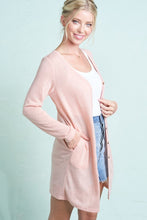 Load image into Gallery viewer, Cute as a Button Cardigan - Blush
