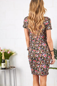 Floral Bodycon Dress