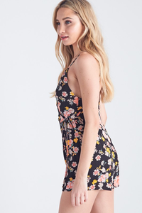 Floral Wrapped Romper