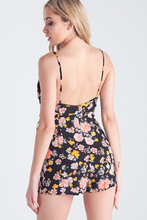 Load image into Gallery viewer, Floral Wrapped Romper
