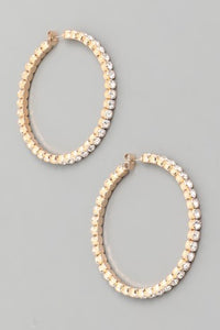 Night Out Hoop Earrings