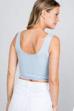 Load image into Gallery viewer, Wrap Me Up Ribbed Button Tank
