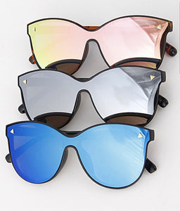 Mirrored Cat Eye Sunglasses