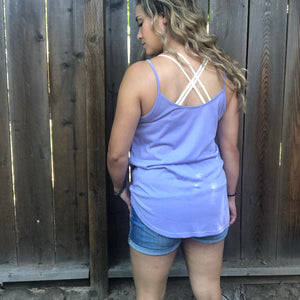 Essential Knot Tank Top - Purple